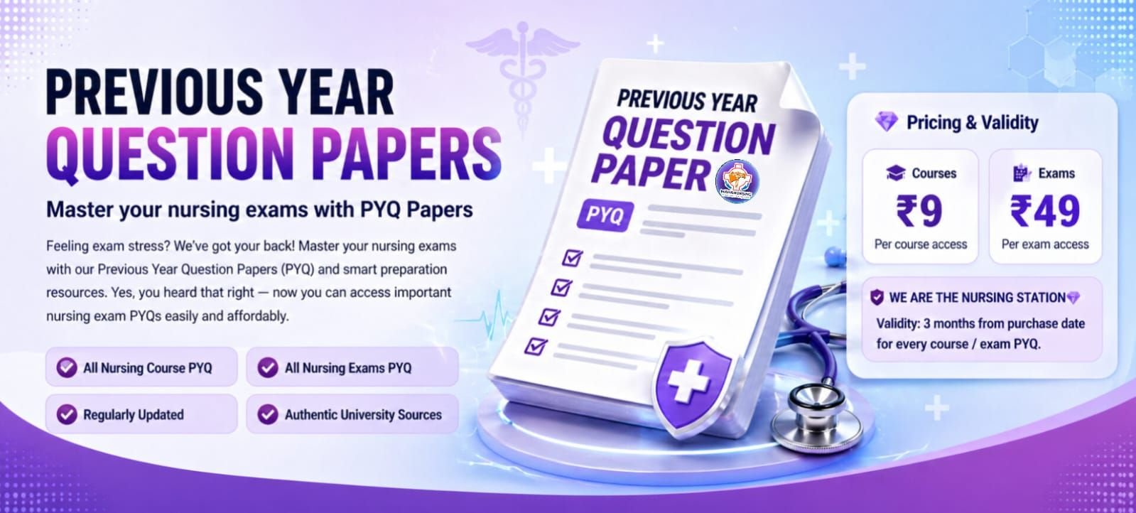 Previous Year Question Papers Banner